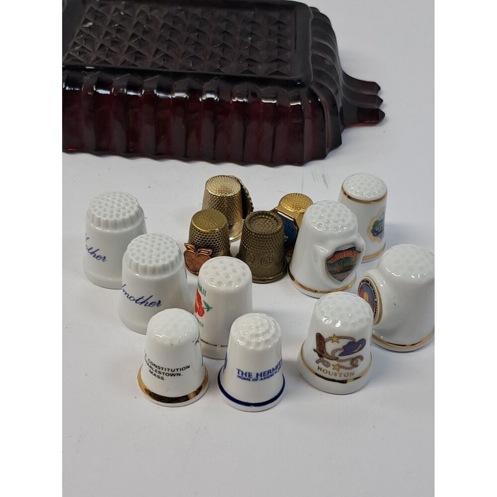 thimbles collectibles lot